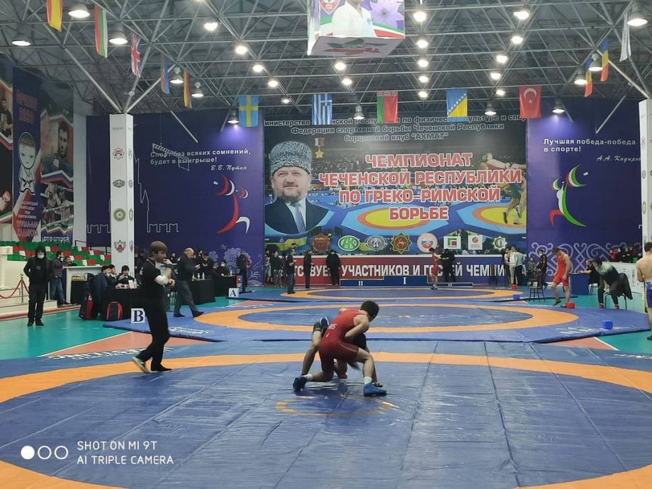 Чемпионат ЧР по греко-римской борьбе.  3